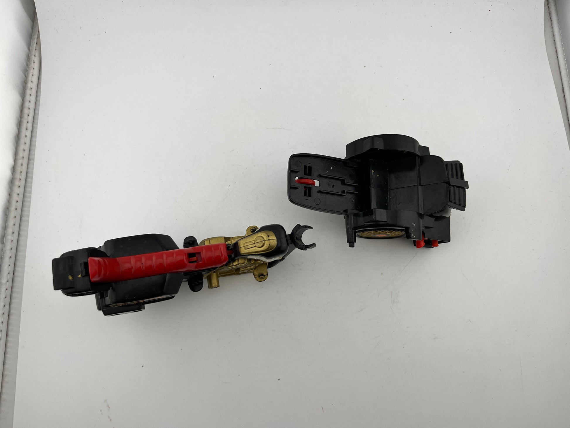 Parts For Tyco Crash Dummies Black Motorcycle Chopper Bike - 1991 FRENLY BRICKS - Open 7 Days