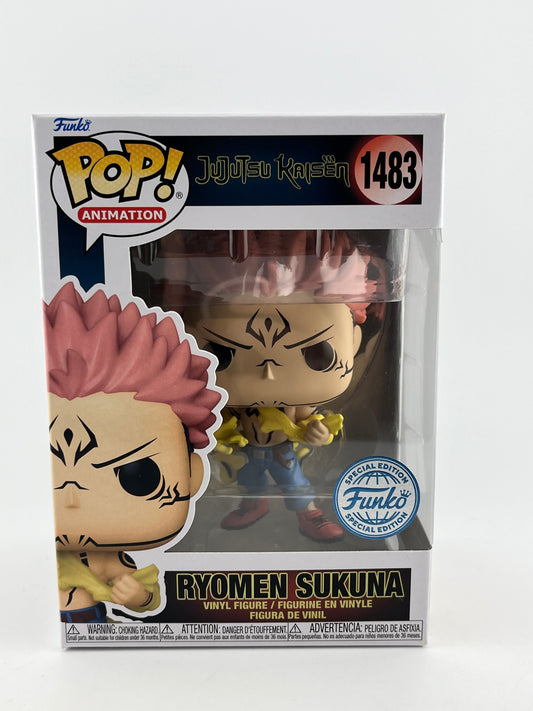 Funko POP! Animation JuJuTsu Kaisen - Ryomen Sukana #1483 - Special Edition FRENLY BRICKS - Open 7 Days
