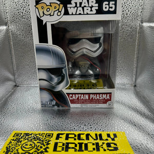 Pop Vinyl Star Wars #65 Caption Phasma FRENLY BRICKS - Open 7 Days