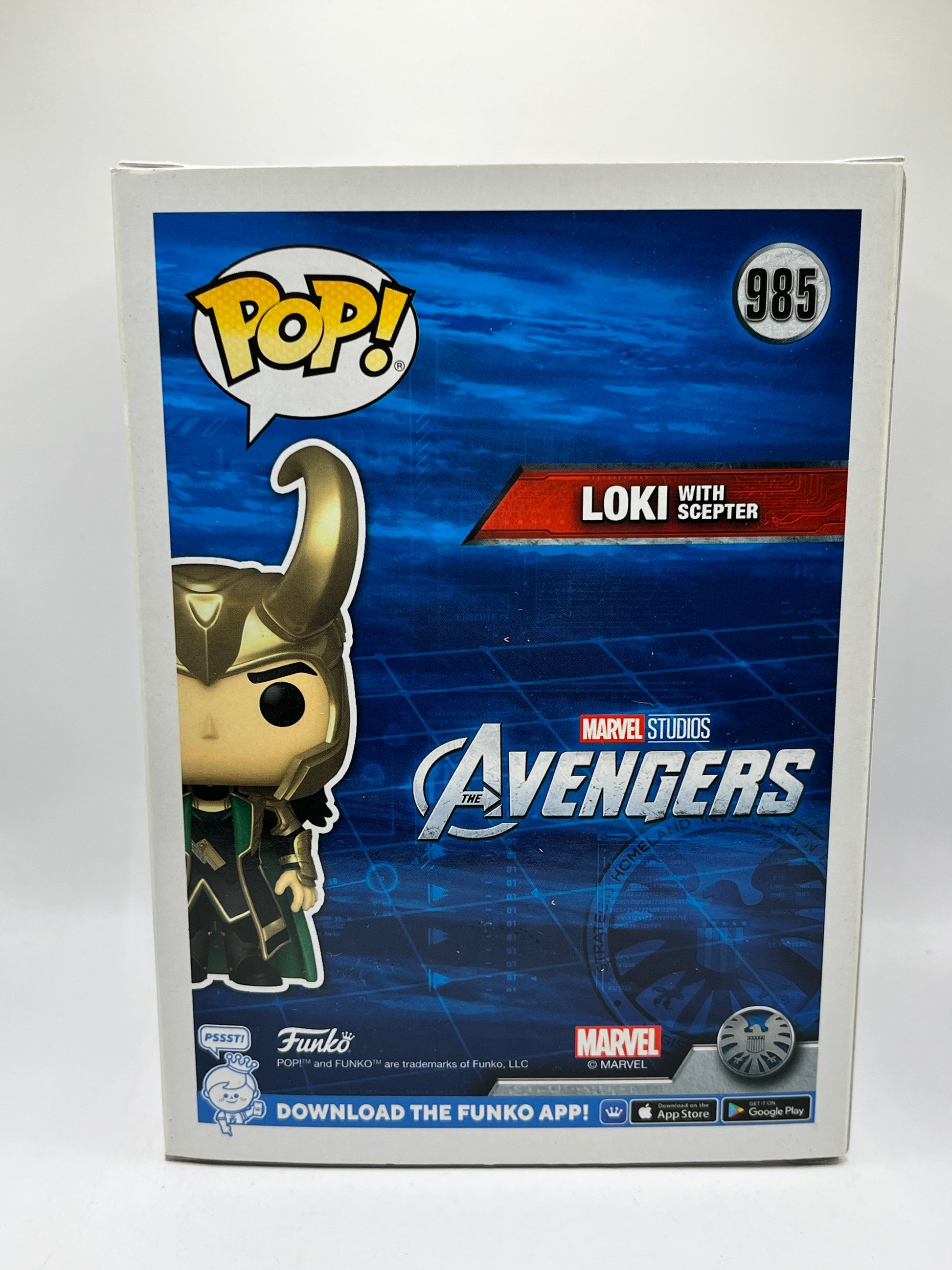 Funko POP! Marvel Avengers - Loki With Scepter #985 - Glow Special Edition FRENLY BRICKS - Open 7 Days