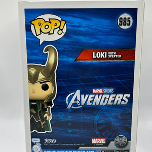 Funko POP! Marvel Avengers - Loki With Scepter #985 - Glow Special Edition FRENLY BRICKS - Open 7 Days