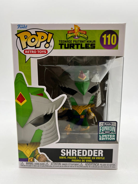 Funko POP! Retro Toys Power Rangers Shredder - Funkon Limited Edition FRENLY BRICKS - Open 7 Days