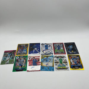 Soccer English Premier League Lot 2x Autos/Low Numbered/ FRENLY BRICKS - Open 7 Days