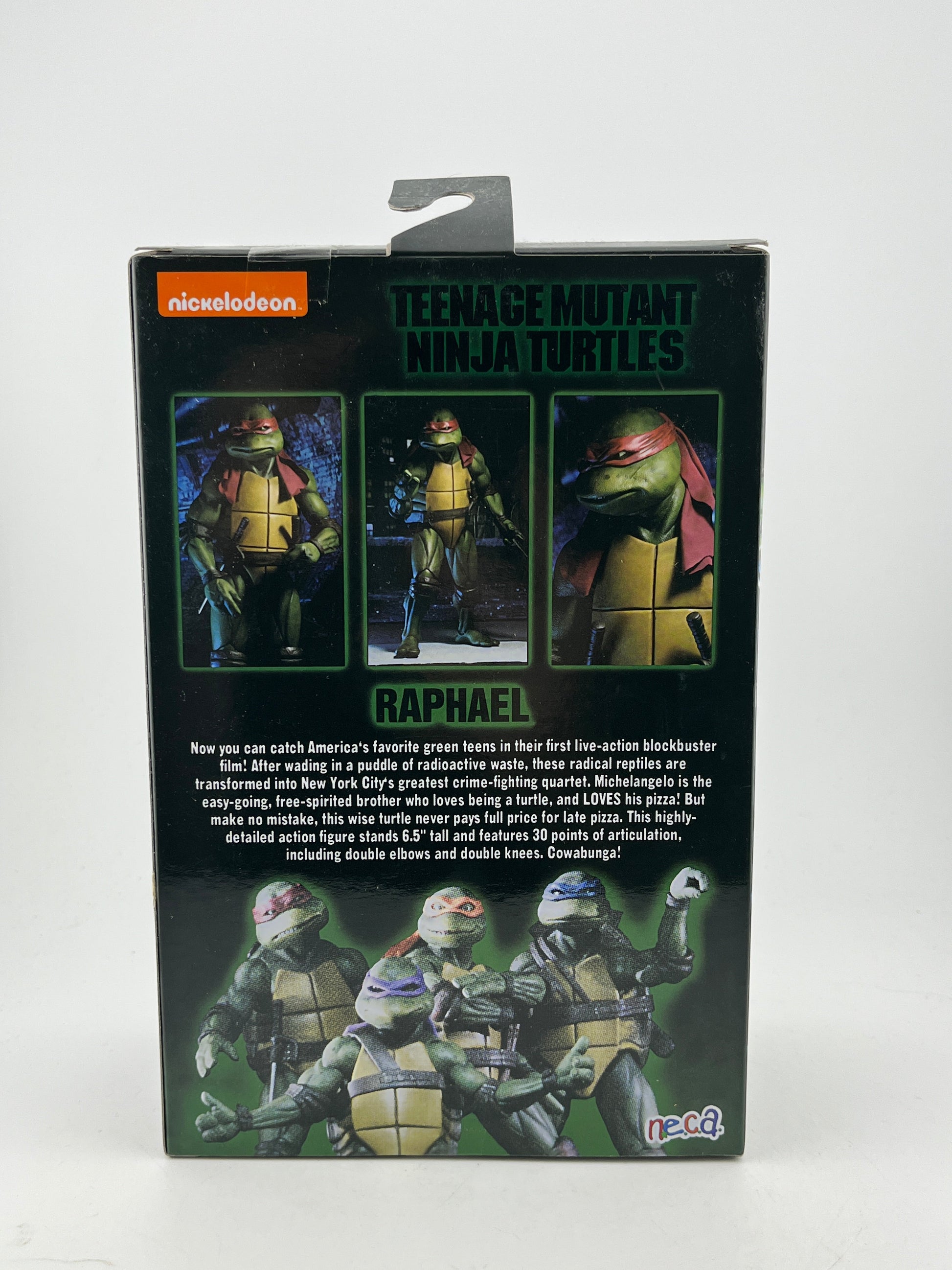 Raphael (Teenage Mutant Ninja Turtles 1990) - Neca Action Figure  - Nickelodeon FRENLY BRICKS - Open 7 Days