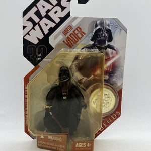 Star Wars Action Figure Darth Vader A New Hope 30th Anniversary w Coin FRENLY BRICKS - Open 7 Days