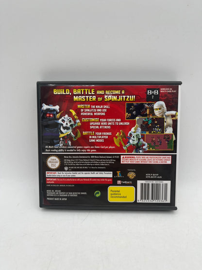 LEGO Ninjago: The Videogame + Manual 2011 Nintendo DS FRENLY BRICKS - Open 7 Days