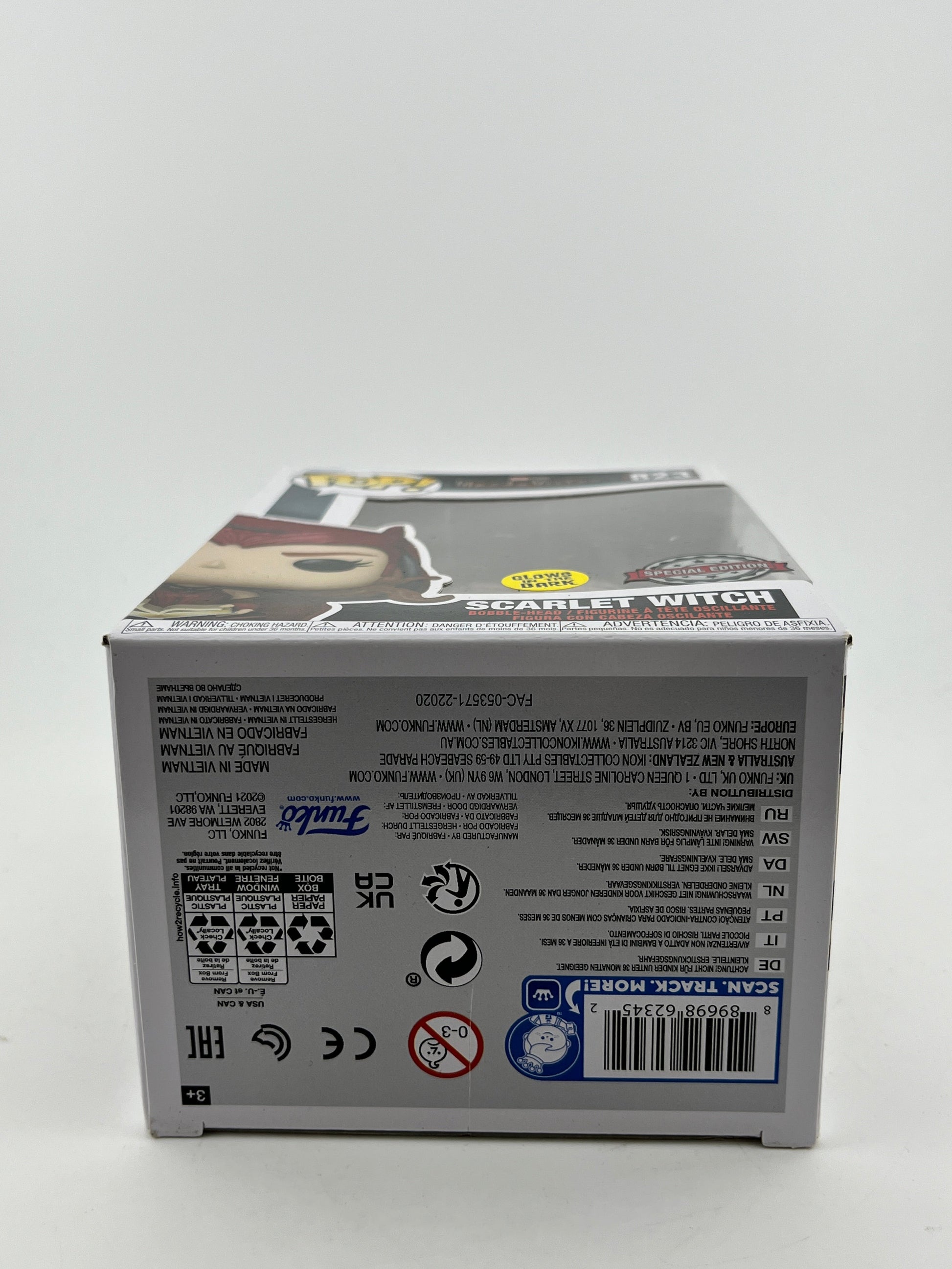 Funko POP! Marvel Wandavision - Scarlet Witch #823 - Glow Special Edition FRENLY BRICKS - Open 7 Days