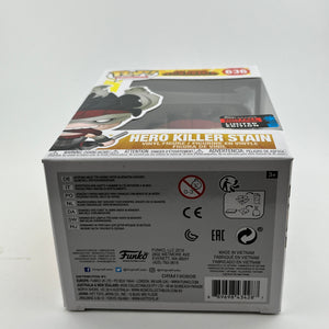 Funko POP! Animation My Hero Academia - Hero Killer Stain #636 - 2019 Convention Exclusive FRENLY BRICKS - Open 7 Days