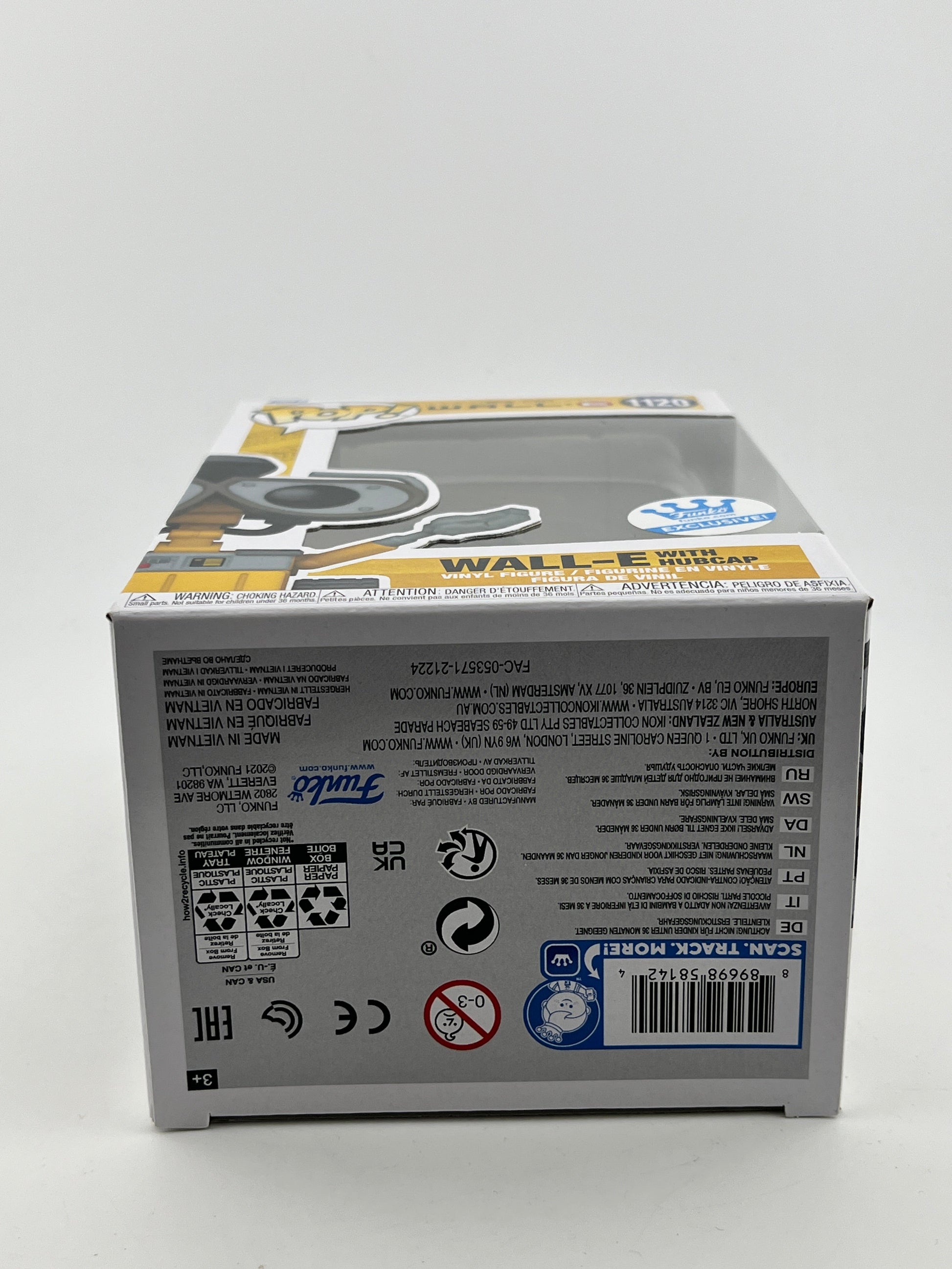 Funko POP! Disney Pixar Wall • E - Wall-E #1120 - Funko Exclusive FRENLY BRICKS - Open 7 Days