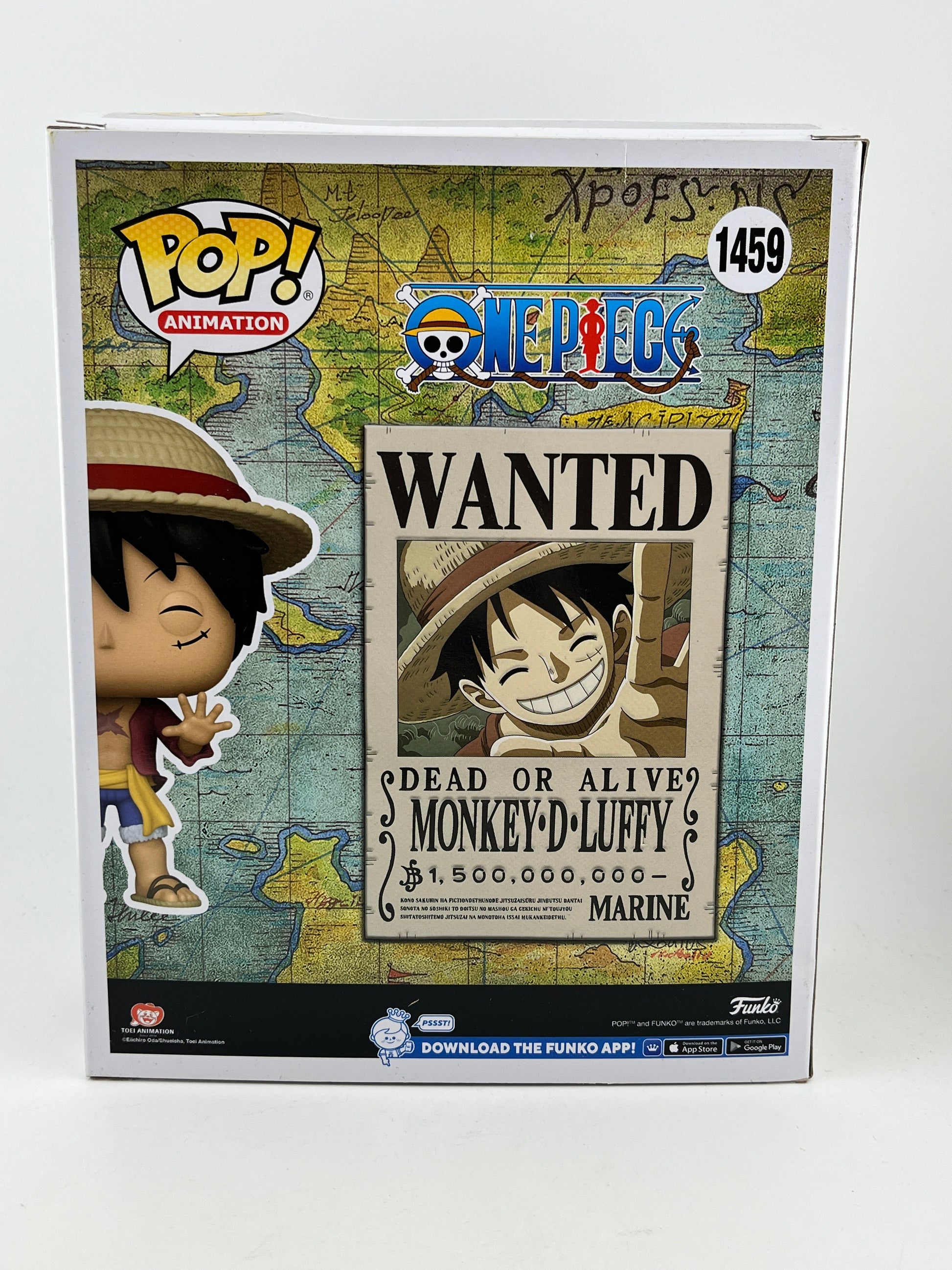 Funko POP! Animation One Piece -  Monkey D. Luffy #1459 - 2023 Fall Limited Edition FRENLY BRICKS - Open 7 Days