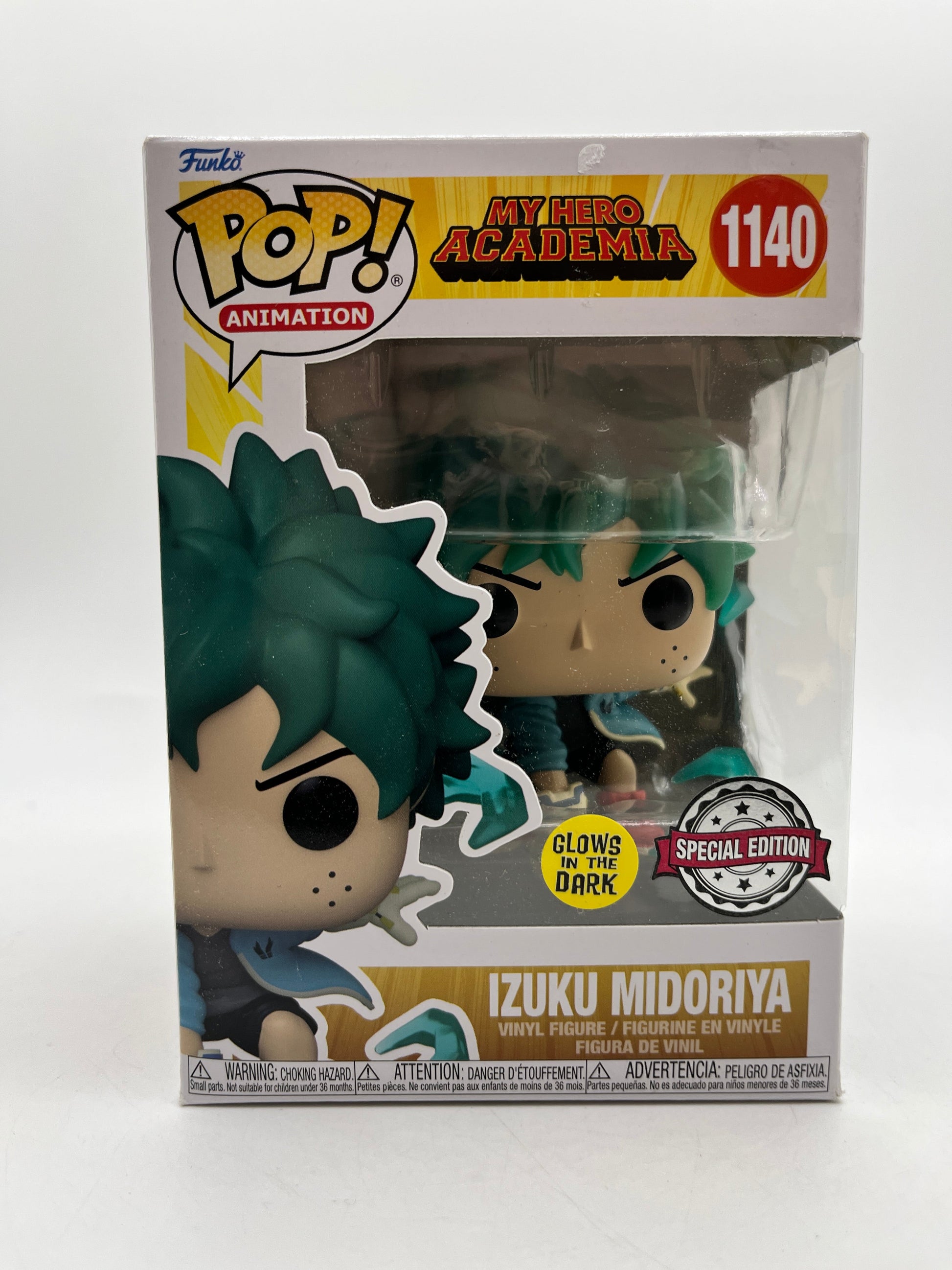 Funko POP! Animation My Hero Academia Izuku Midoriya #1140 - Specail Glow Edition FRENLY BRICKS - Open 7 Days