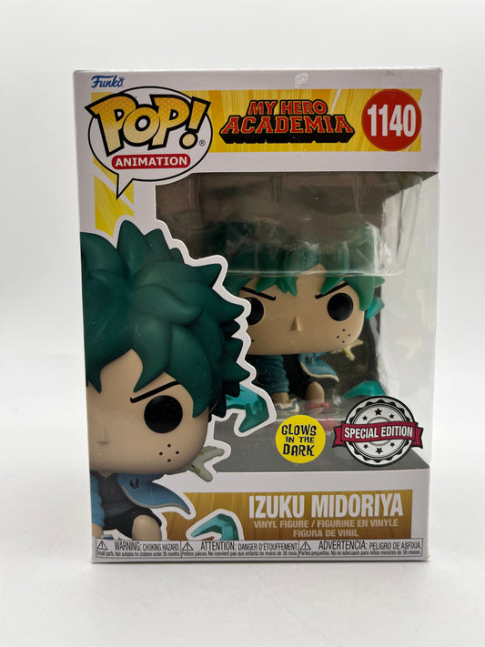 Funko POP! Animation My Hero Academia Izuku Midoriya #1140 - Specail Glow Edition FRENLY BRICKS - Open 7 Days