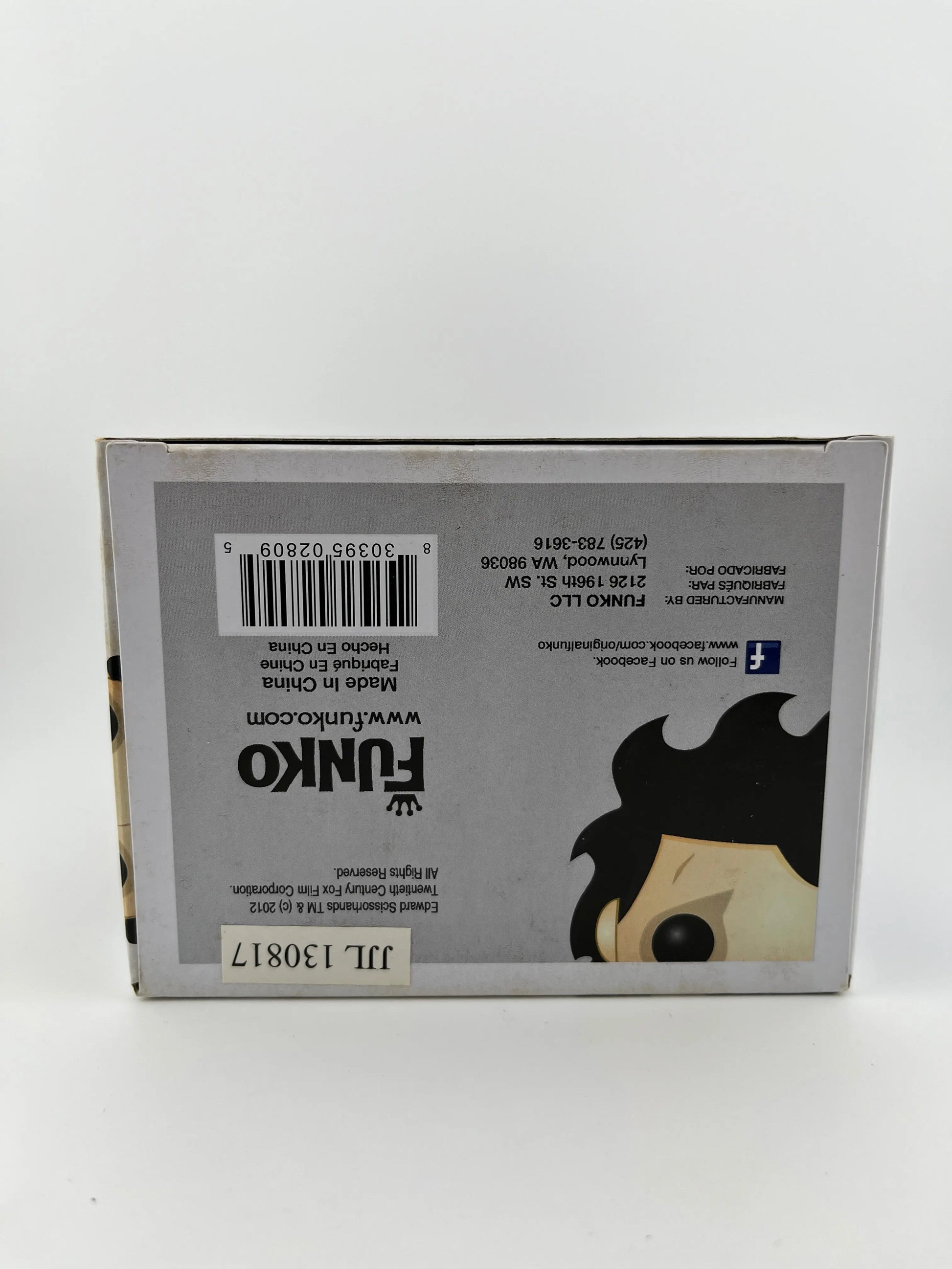 Funko POP! Movies Edward Scissorhands  - Edward Scissorhands #17 - Vinyl Collectable FRENLY BRICKS - Open 7 Days