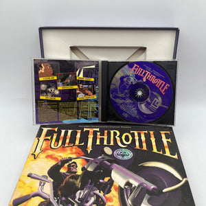 “Full Throttle” 1994 IBM PC Game Limited Edition LucasArts Big Box CD-ROM FRENLY BRICKS - Open 7 Days