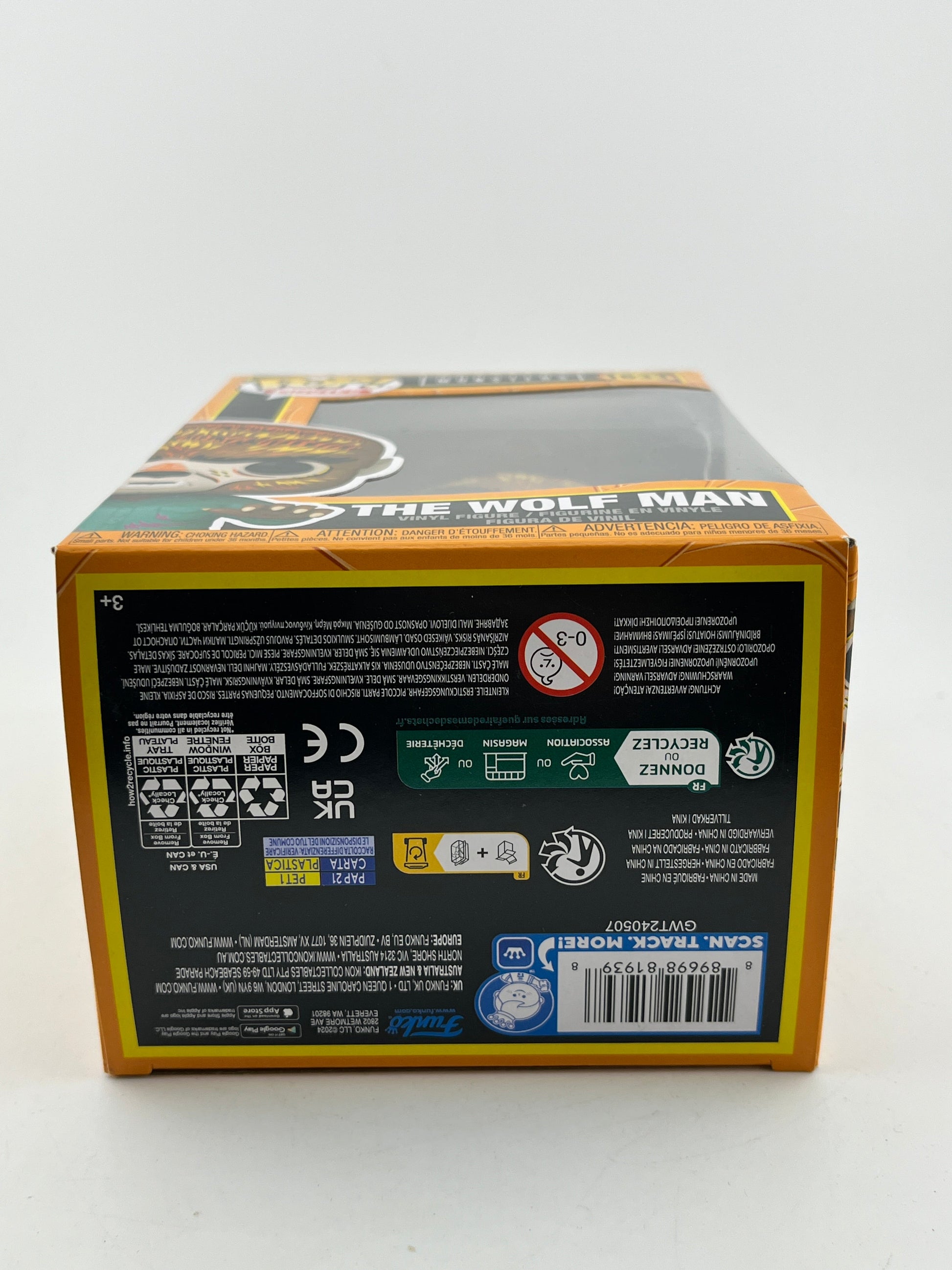 Funko POP! Movies Universal Monsters - The Wolf Man #1633 - Vinyl Collectable FRENLY BRICKS - Open 7 Days