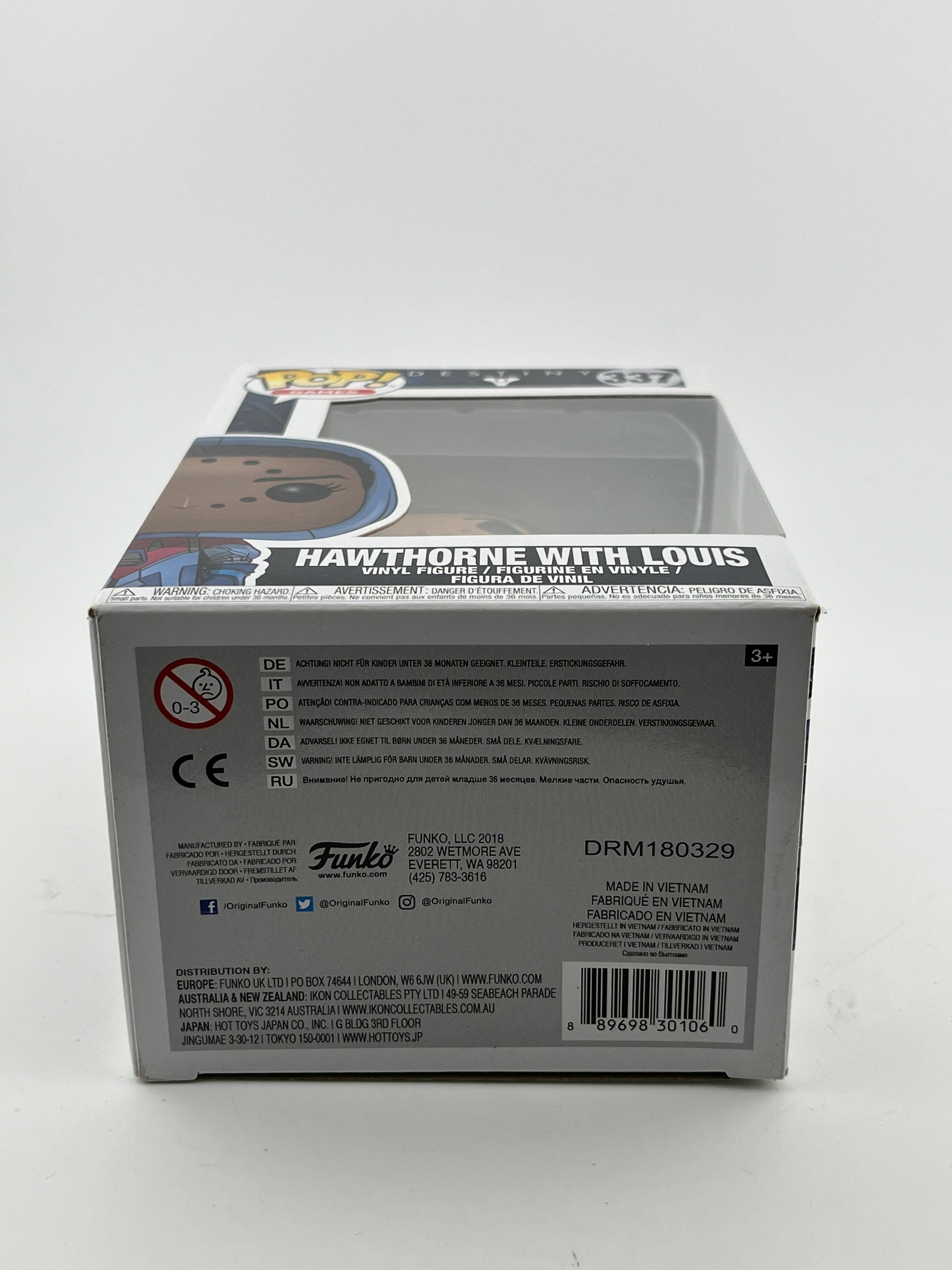 Funko POP! Games Destiny - Hawthorne With Louis #337 - Vinyl Collectable FRENLY BRICKS - Open 7 Days