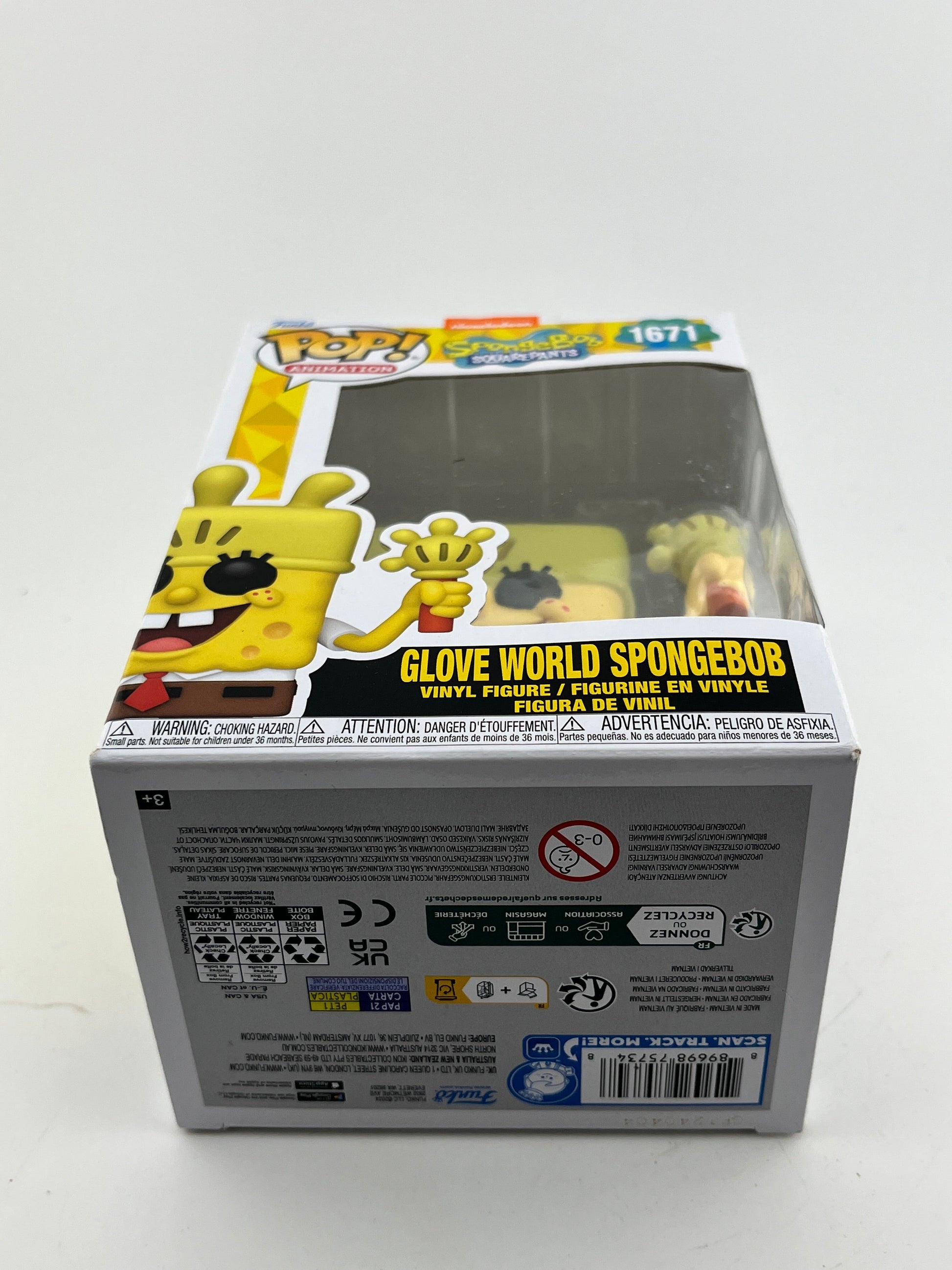 Funko POP! Animation SpongeBob SquarePants - Glove World SpongeBob #1671 - Vinyl Collectable FRENLY BRICKS - Open 7 Days