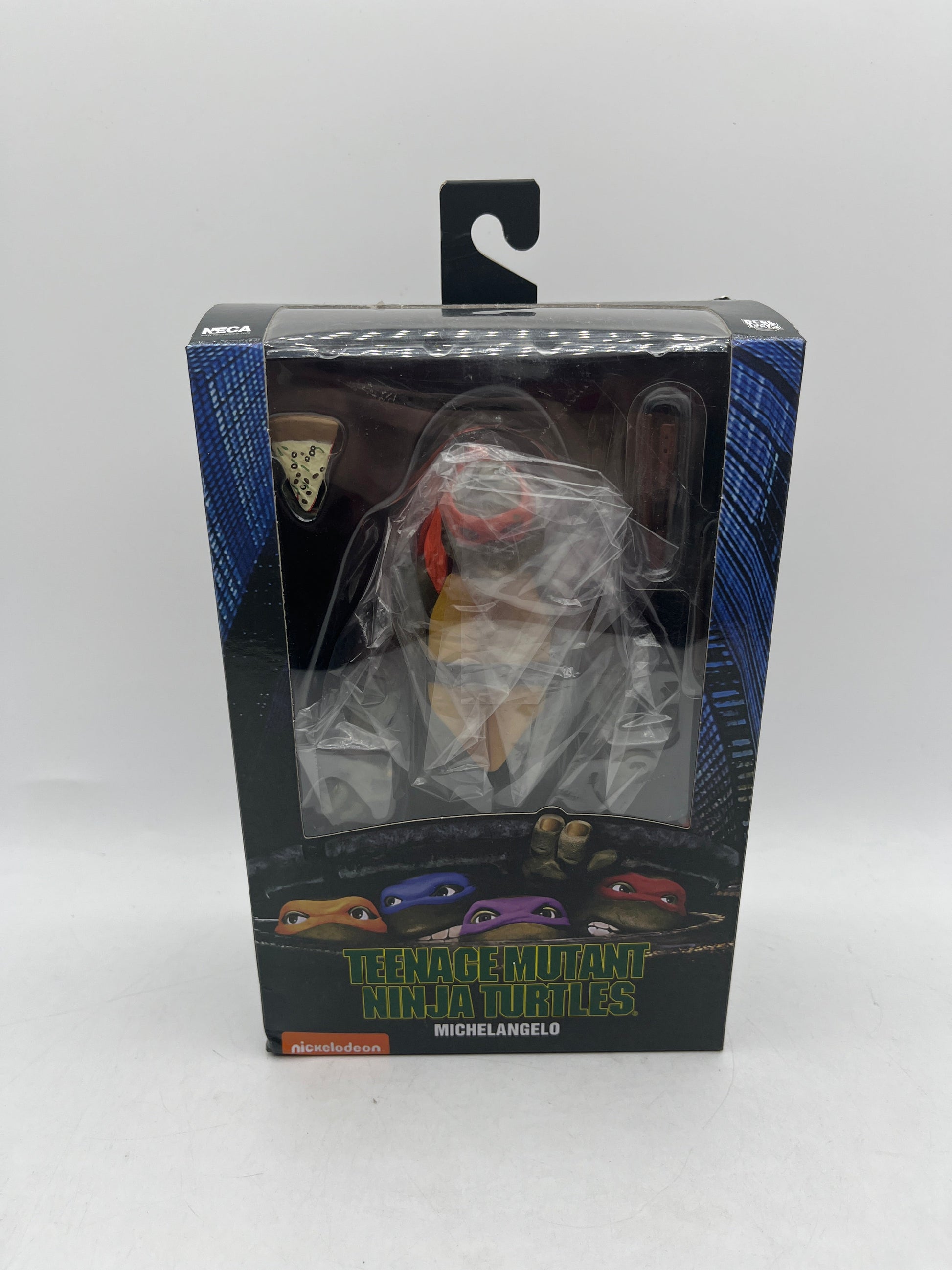 NECA Michelangelo Teenage Mutant Ninja Turtles Figure 1990 Movie Gamestop FRENLY BRICKS - Open 7 Days