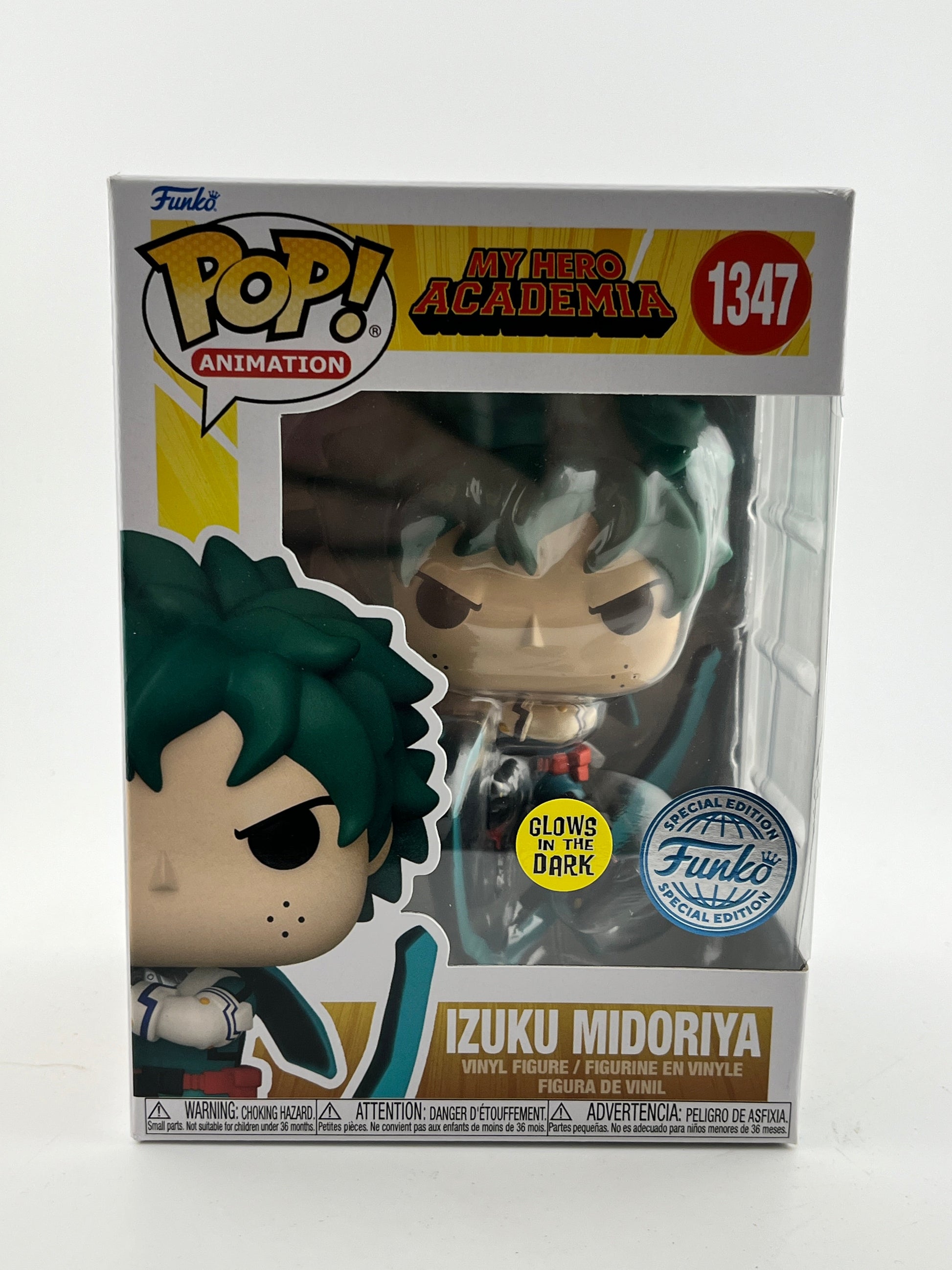 Funko POP! Animation My Hero Academia - Izuku Midoriya #1347 - Glow Special Edition FRENLY BRICKS - Open 7 Days