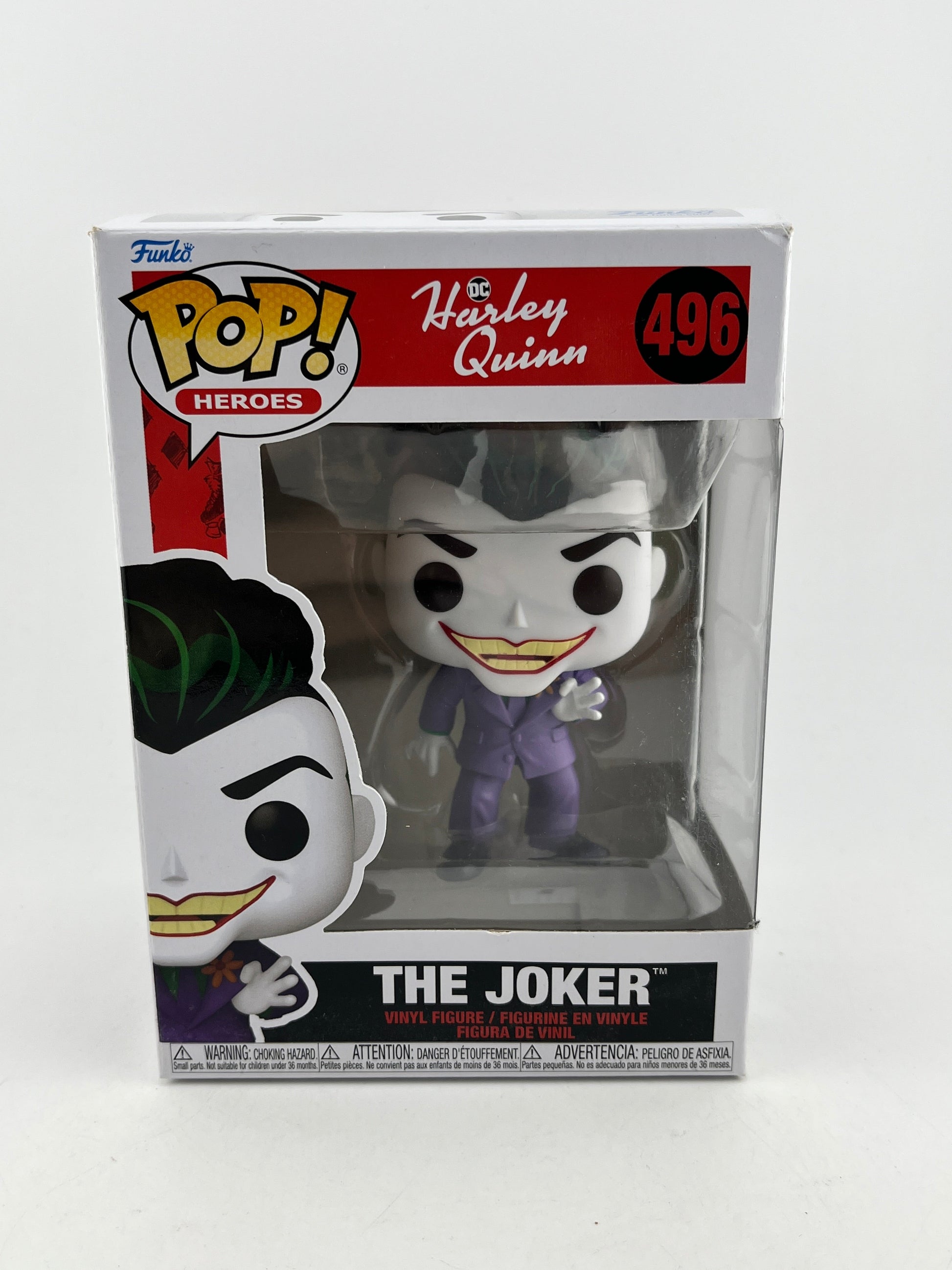 Funko POP! DC Harley Quinn - I he Joker #496 - Vinyl Collectable FRENLY BRICKS - Open 7 Days