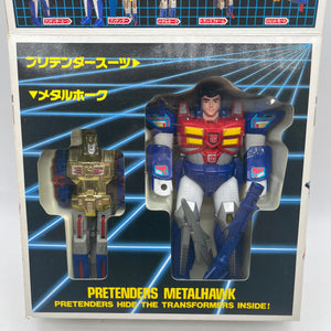 Takara Transformers C-201 Super-God Masterforce  G1 Pretender “Metalhawk” FRENLY BRICKS - Open 7 Days