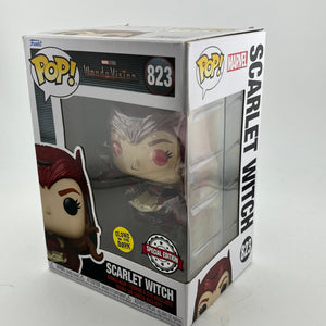 Funko POP! Marvel Wandavision - Scarlet Witch #823 - Glow Special Edition FRENLY BRICKS - Open 7 Days