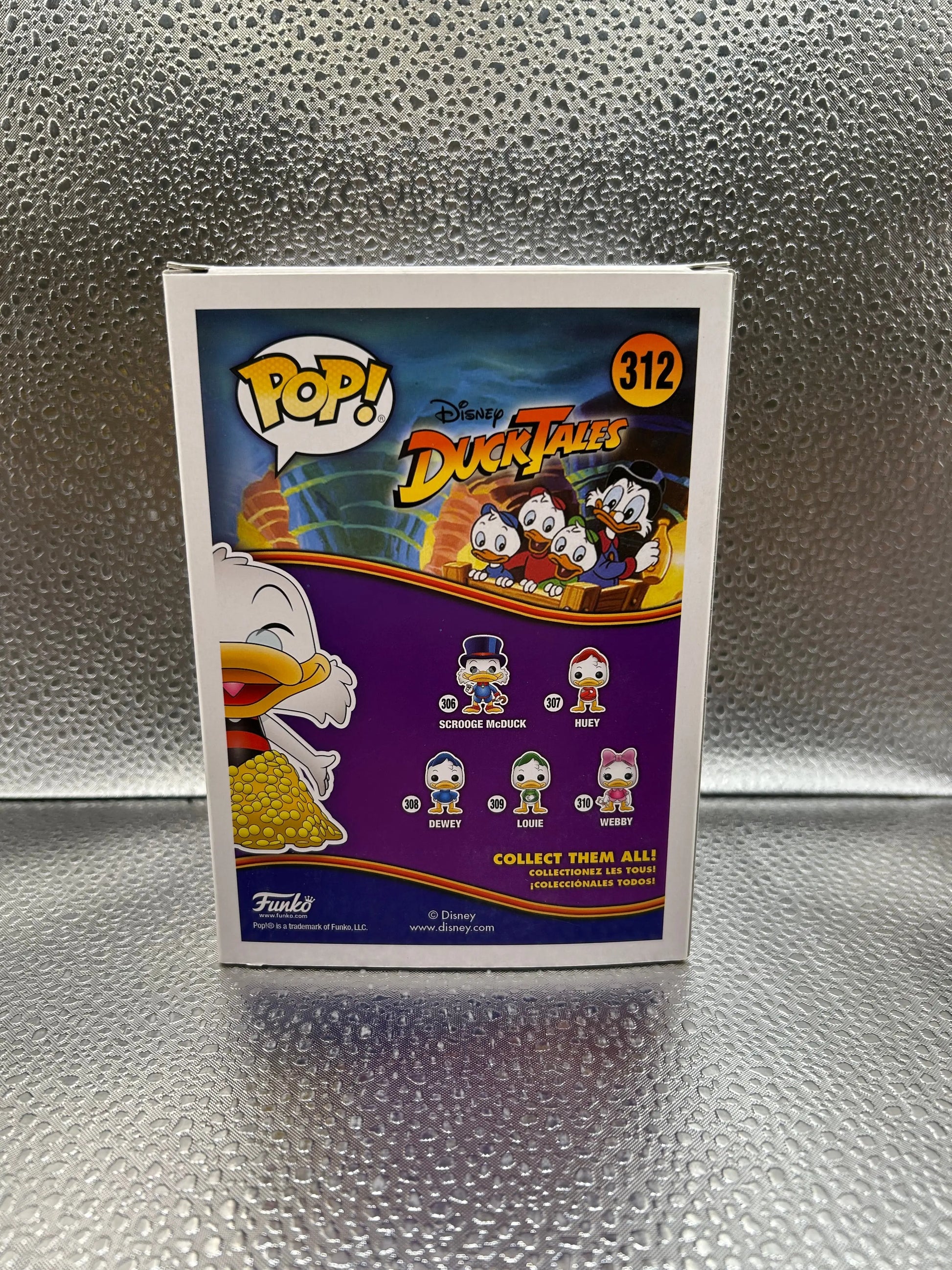 Funko Pop #312 Disney Scrooge McDuck FRENLY BRICKS - Open 7 Days