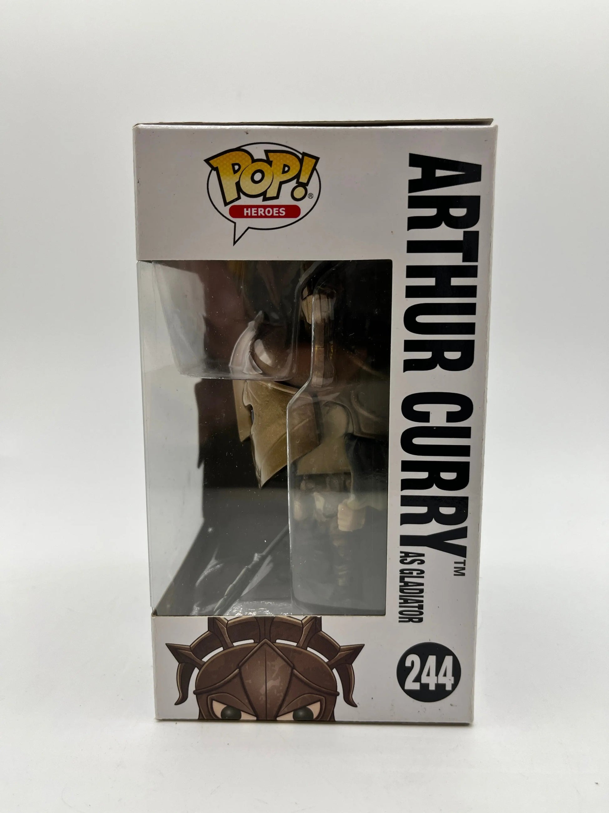 Funko POP! Heroes Aquaman Arthur Curry As Gladiator #244 FRENLY BRICKS - Open 7 Days