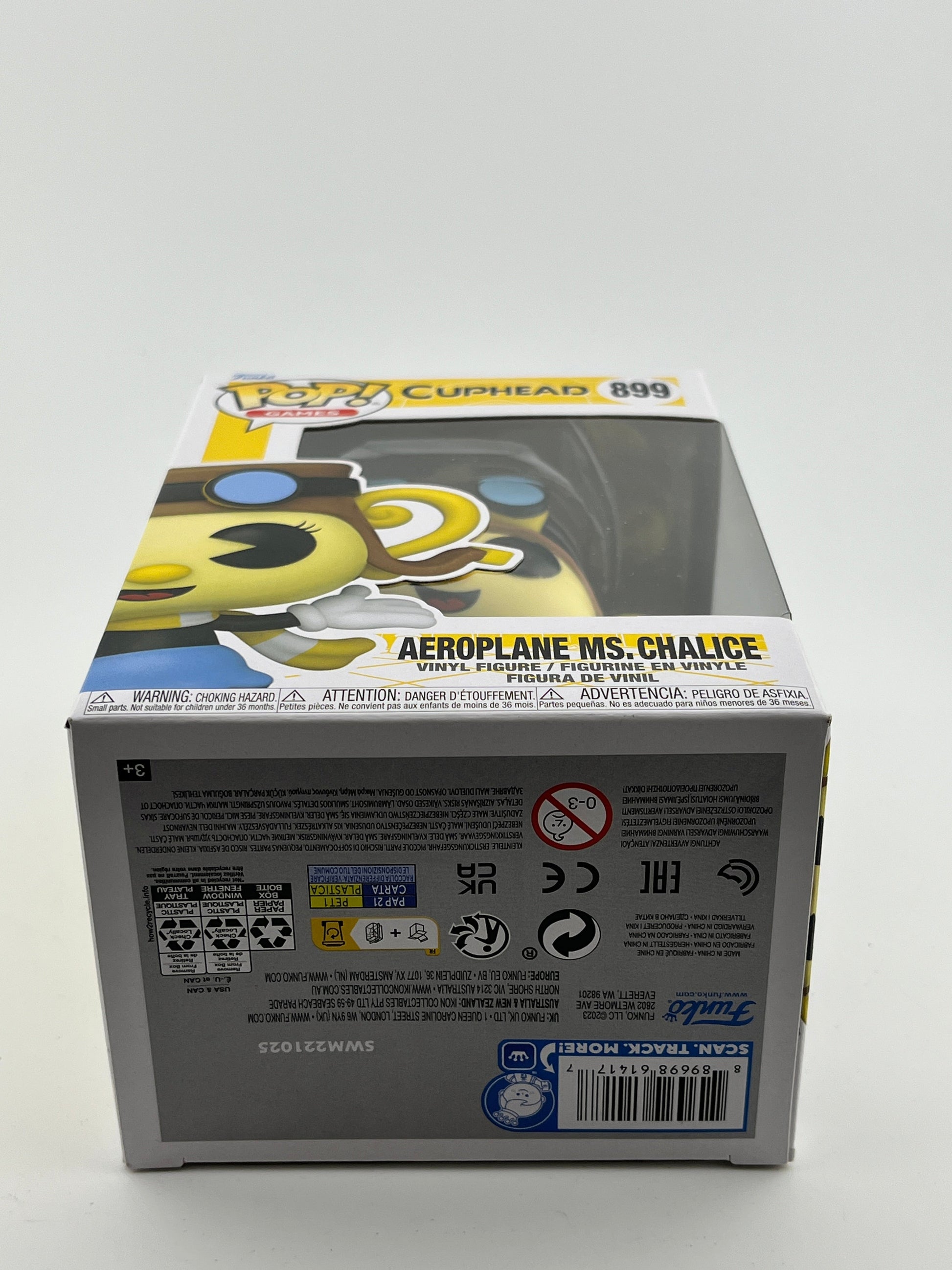 Funko POP! Games Cuphead - Aeroplane Ms. Chalice #899 - Vinyl Collectable FRENLY BRICKS - Open 7 Days