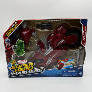 Ironman Hotshot Hot Rod Super Hero Mashers Action Figure & Motorcycle Hasbro FRENLY BRICKS - Open 7 Days