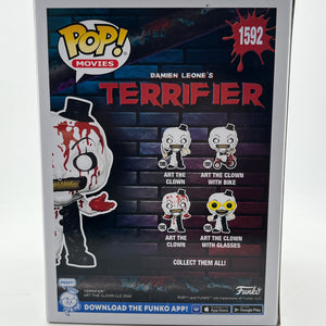 Funko POP! Movies Terrifier - Art The Clown #1592 - Vinyl Collectable FRENLY BRICKS - Open 7 Days