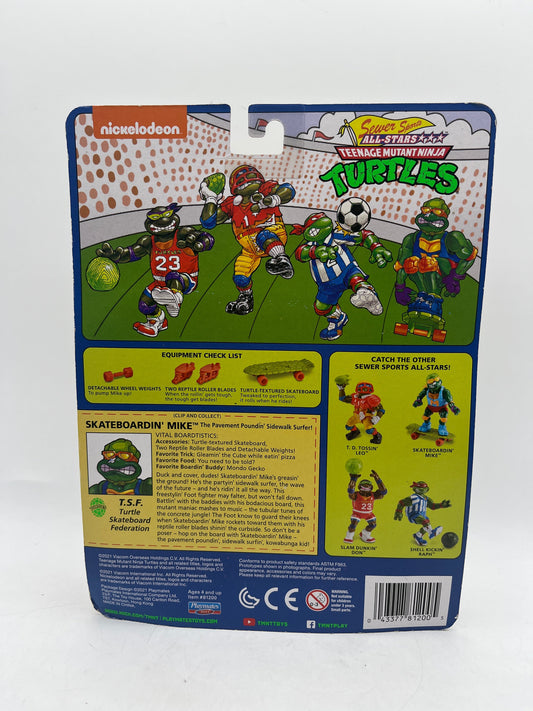 Playmates Toys Teenage Mutant Ninja Turtles - Sewer Sports Michelangelo FRENLY BRICKS - Open 7 Days