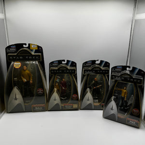 Star Trek Action Figure Lot: Sulu 6”, Pike 3.75”, Cadet McCoy 3.75, Nero 3.75” FRENLY BRICKS - Open 7 Days