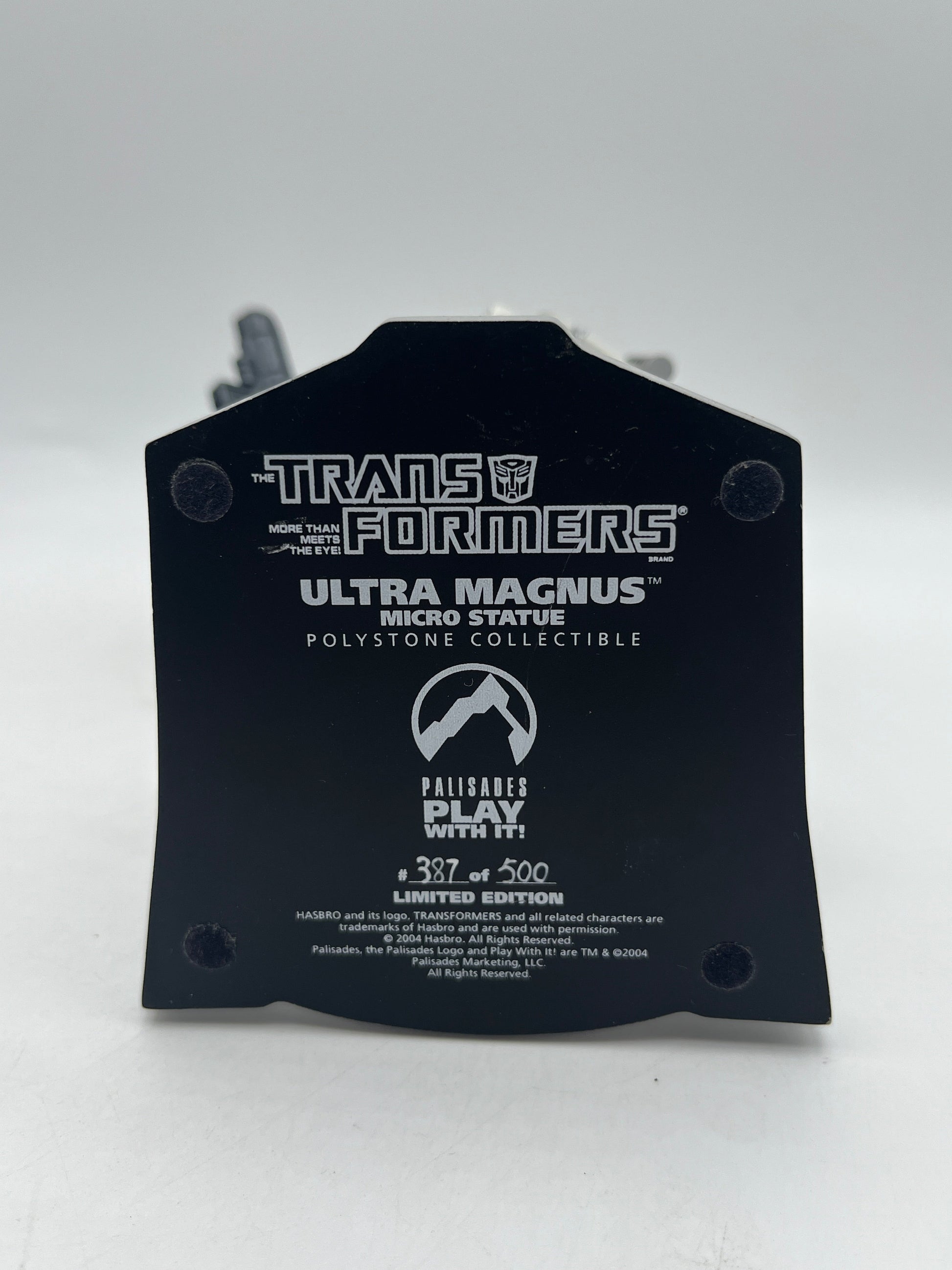 '04 Transformers G1 Palisades Ultra Magnus Polystone Bust Statue Collectors Club FRENLY BRICKS - Open 7 Days