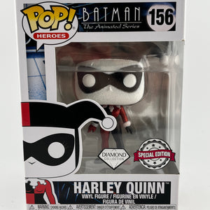 Funko POP! Heroes Batman The Animated Series - Harley Quinn #156 - Diamond Special Edition FRENLY BRICKS - Open 7 Days