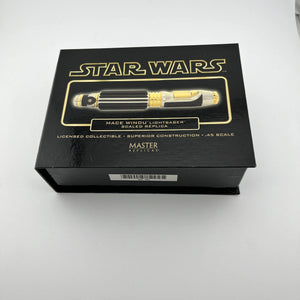 Master Replicas Star Wars Mace Windu Lightsaber Scaled Replica .45 Scale FRENLY BRICKS - Open 7 Days