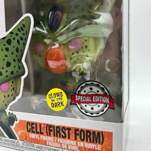 Funko POP! Animation DragonBall Z Cell (First Form) #947 - Glow Special Edition FRENLY BRICKS - Open 7 Days