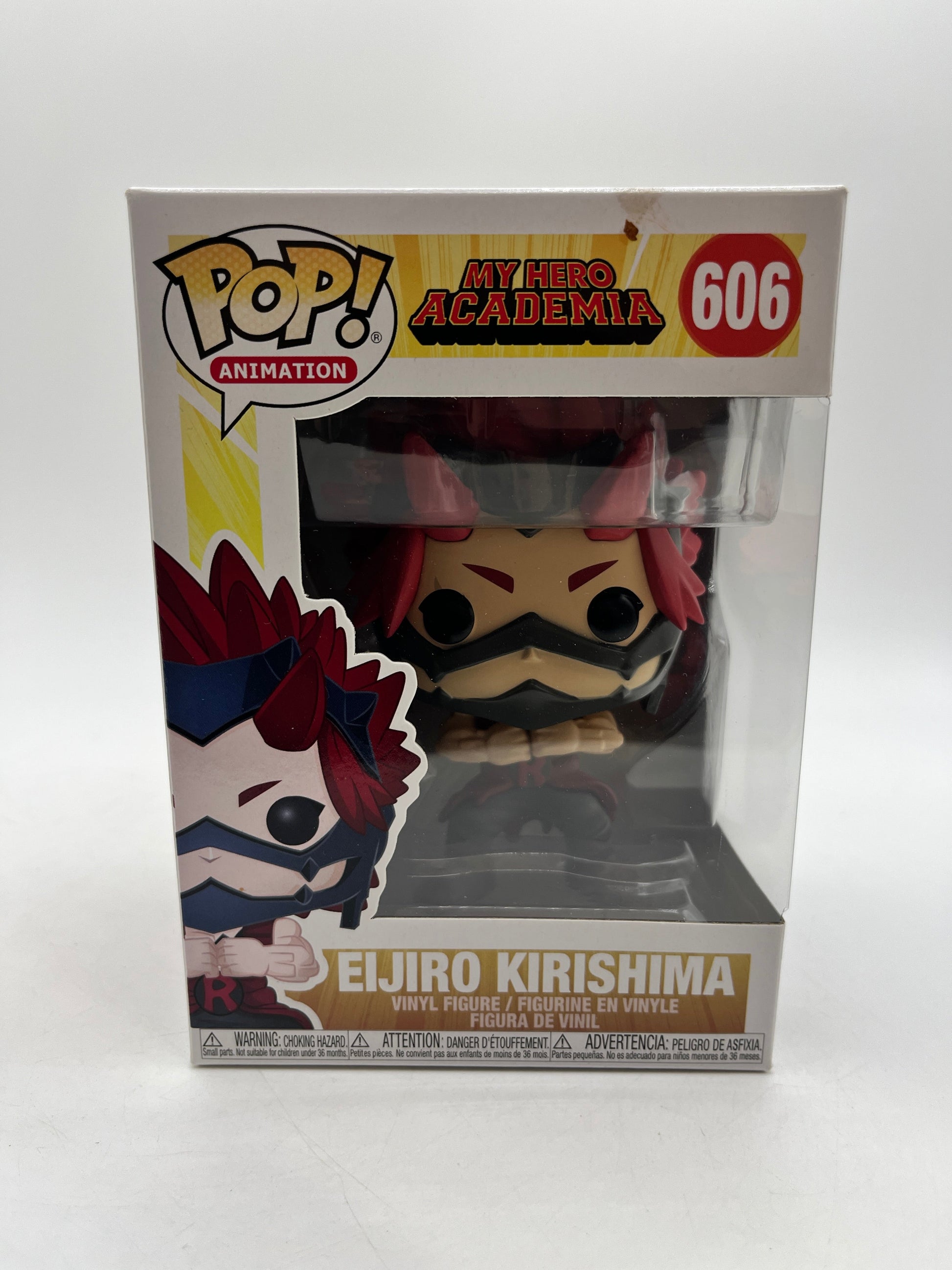 Funko POP! Animation My Hero Academia - Eijiro Kirishima #606 - Vinyl Collectable FRENLY BRICKS - Open 7 Days