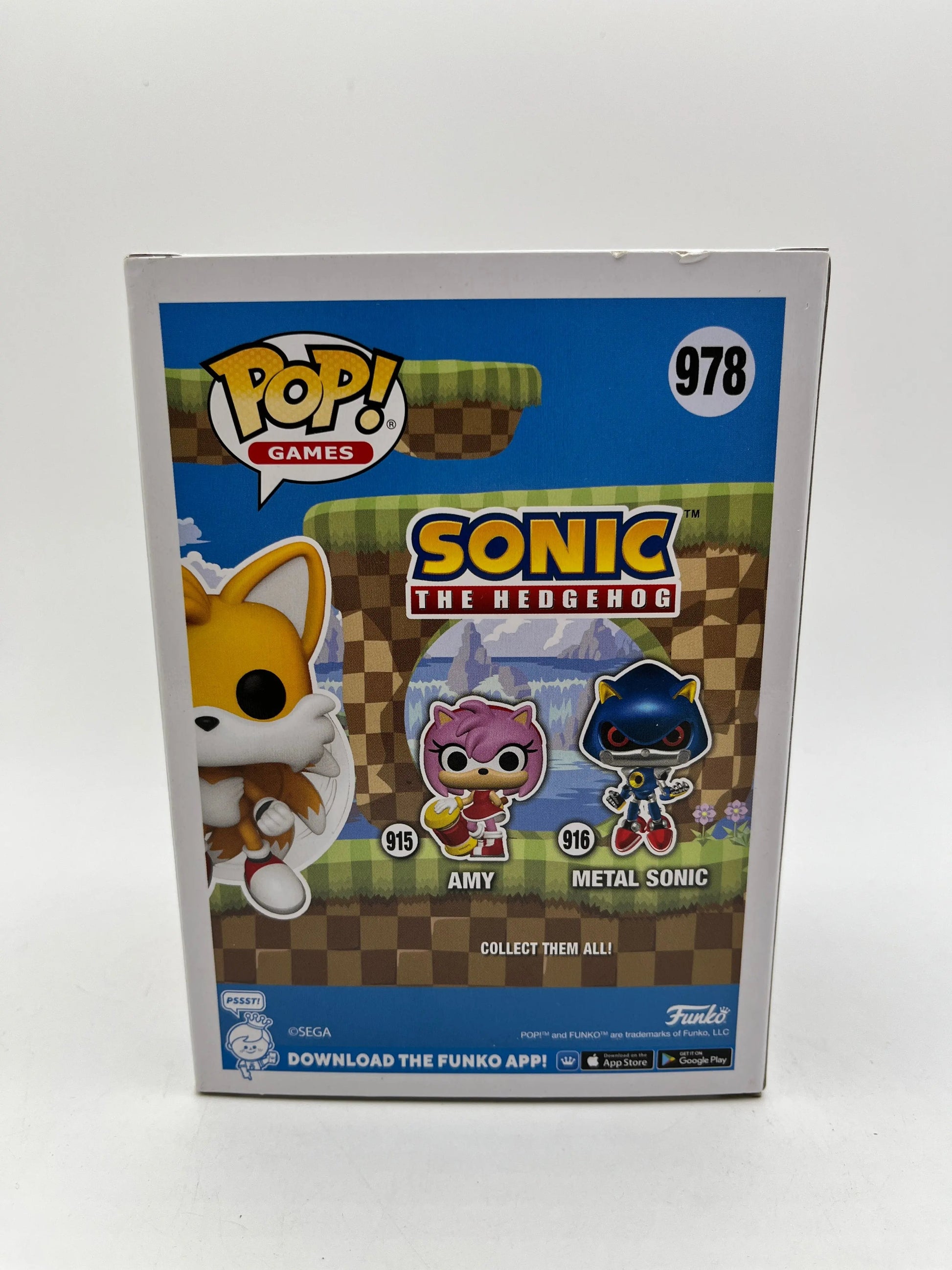 Funko POP! Games Sonic The Hedgehog Tails #978 - Vinyl Collectable FRENLY BRICKS - Open 7 Days