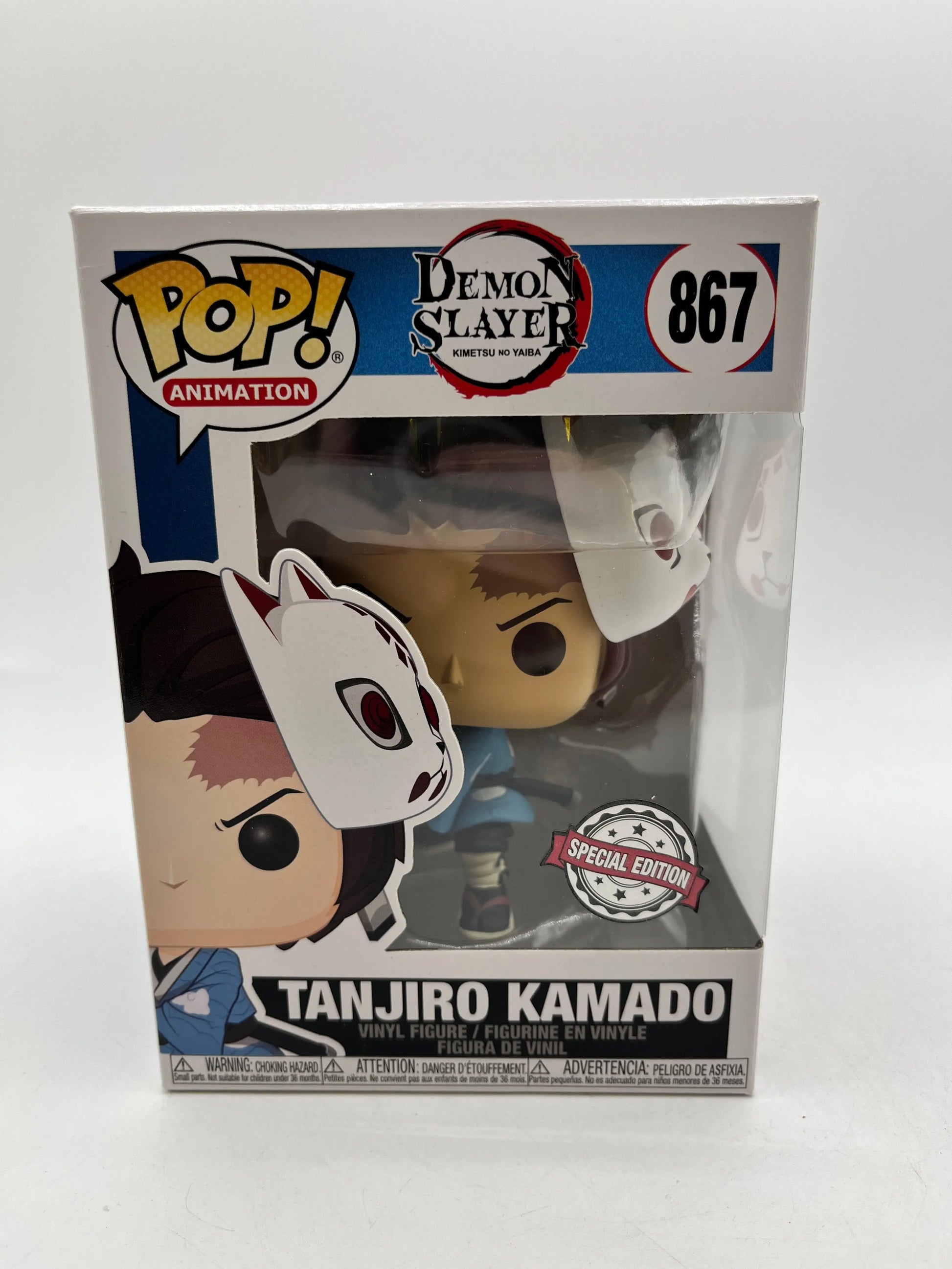 Funko POP! Animation Demon Slayer Tanjiro Kamado #867 Special Edition - Vinyl Collectable FRENLY BRICKS - Open 7 Days
