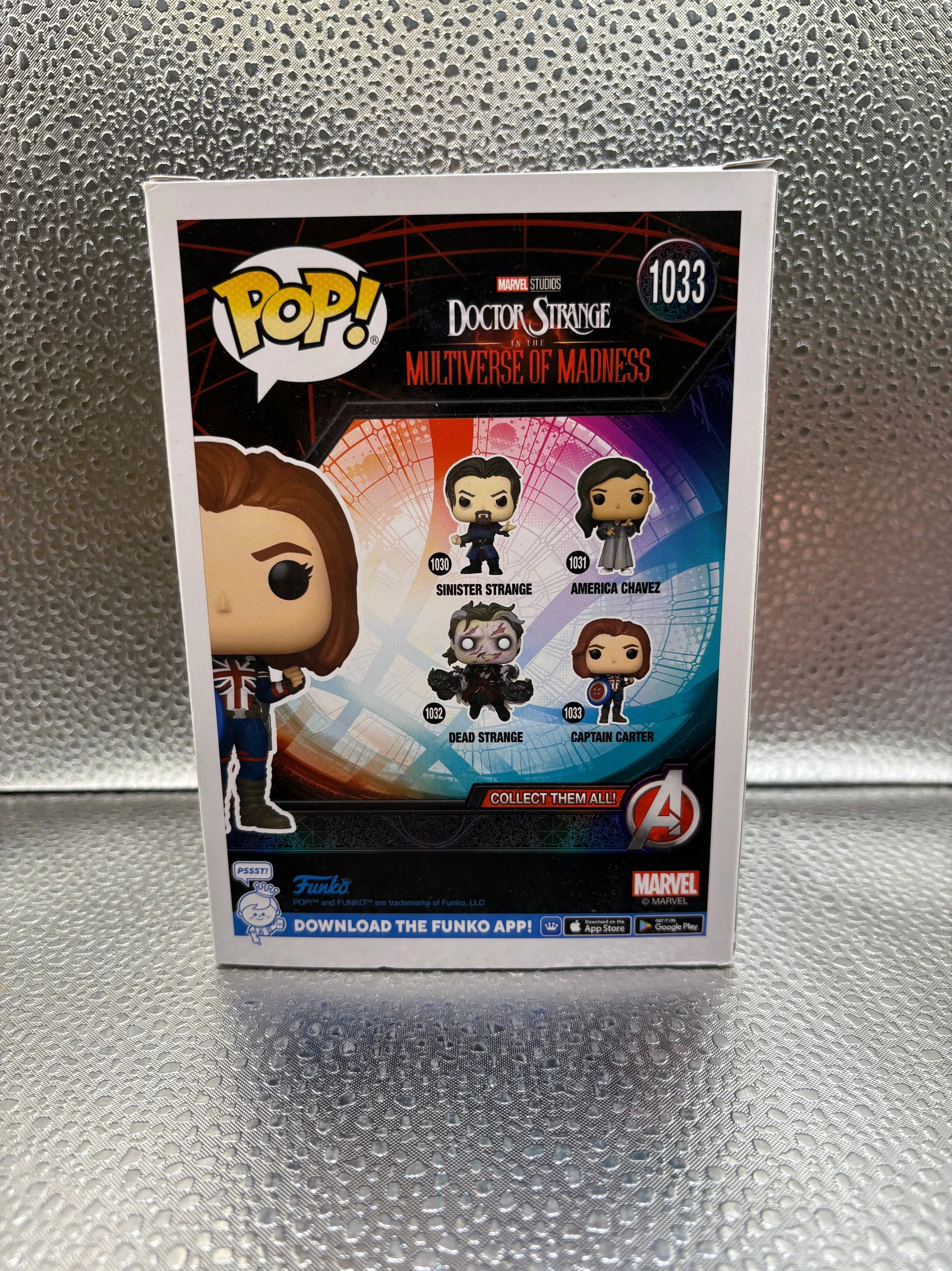 Pop Vinyl #1033 Doctor Strange Captain Carter FRENLY BRICKS - Open 7 Days