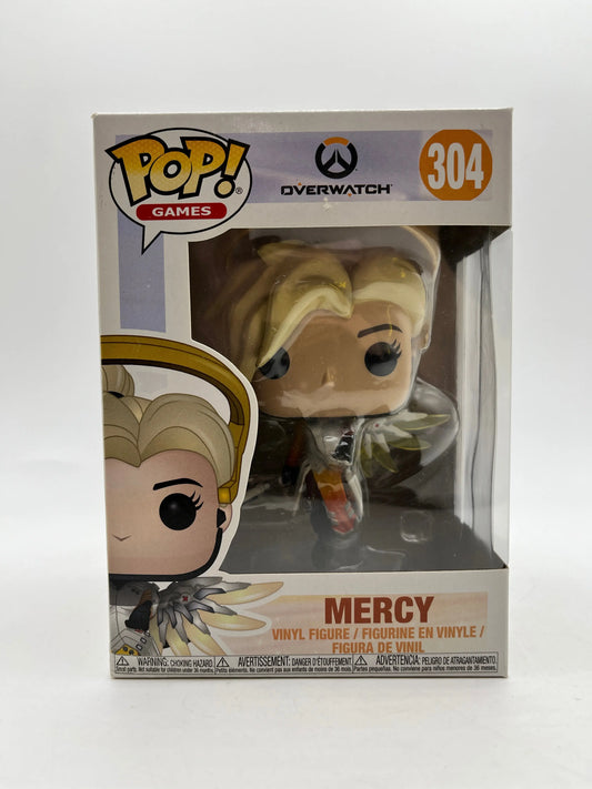 Funko POP! Games Overwatch Mercy #304 - Vinyl Collectable FRENLY BRICKS - Open 7 Days