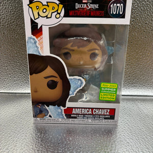 Pop Vinyl #1070 Doctor Strange America Chavez FRENLY BRICKS - Open 7 Days