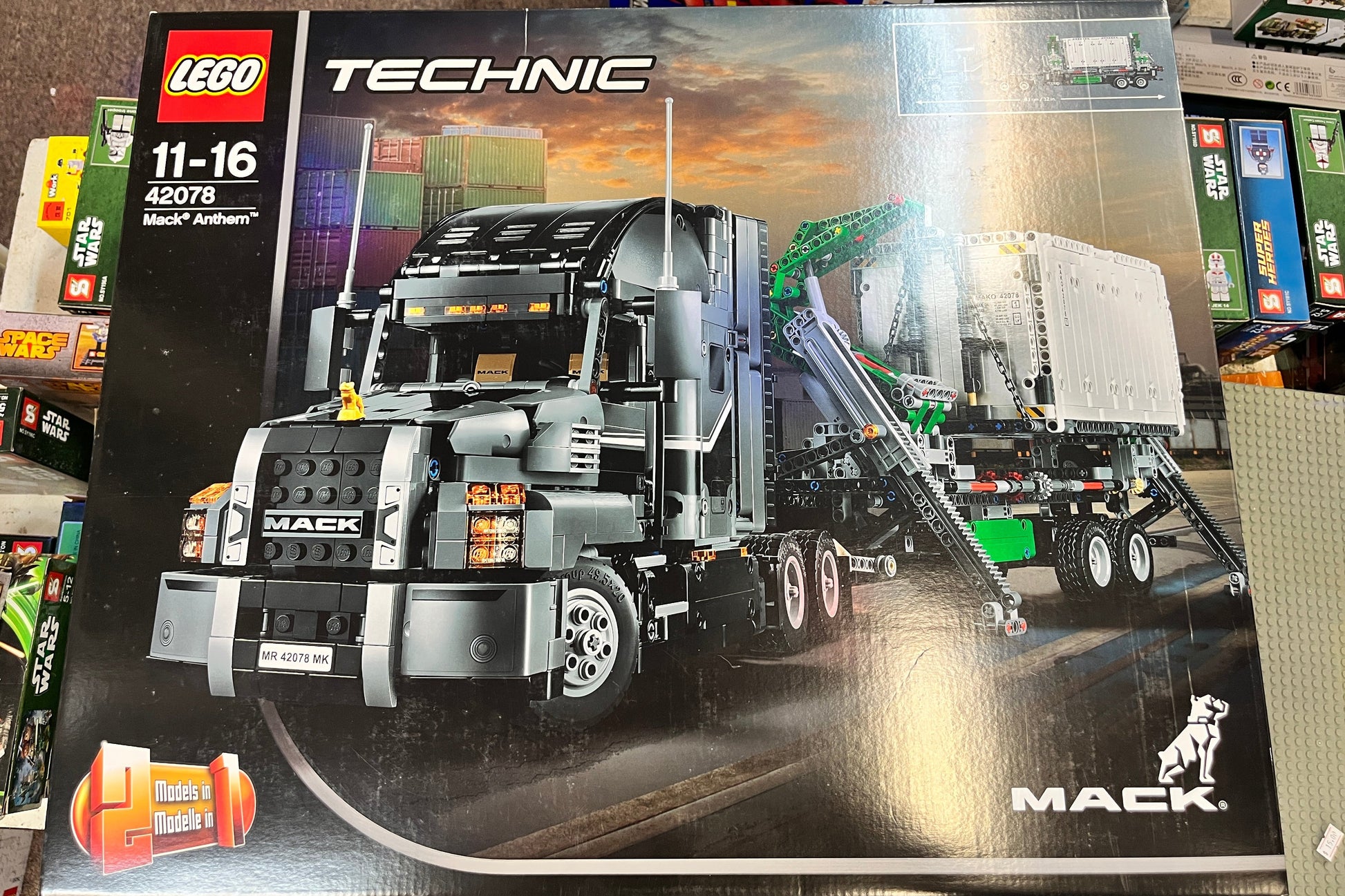 LEGO TECHNIC: Mack Anthem (42078) - Sealed Mack Truck FRENLY BRICKS - Open 7 Days