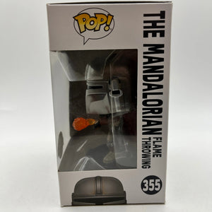 Funko POP! Star Wars The Mandalorian Flame Throwing #355 - Vinyl Collectable FRENLY BRICKS - Open 7 Days