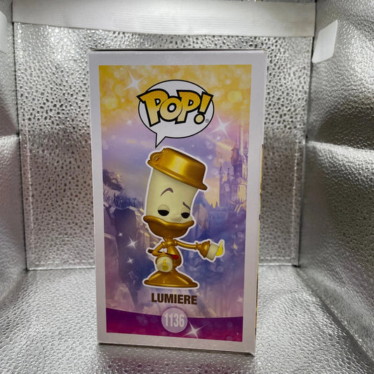 Funko POP Disney Beauty & The Beast Lumiere 30th Anniv #1136 Vinyl Figure Candle Stick Sigma FRENLY BRICKS - Open 7 Days