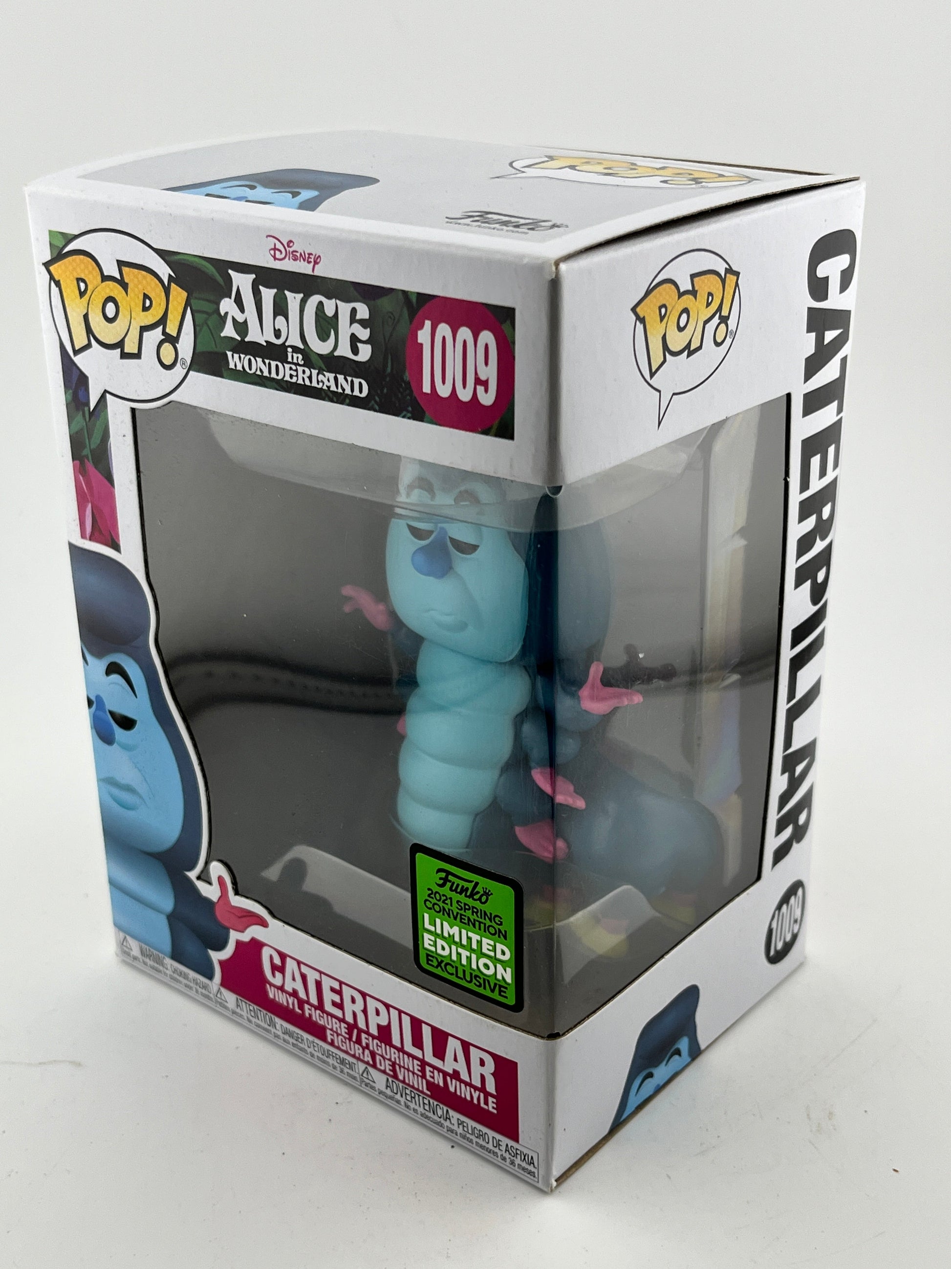 Funko POP! Disney Alice In Wonderland - Caterpillar #1009 - 2021 Convention Exclusive FRENLY BRICKS - Open 7 Days