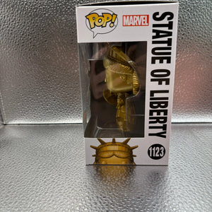 Funko Pop Vinyl #1123 marvel Statue Of Liberty FRENLY BRICKS - Open 7 Days