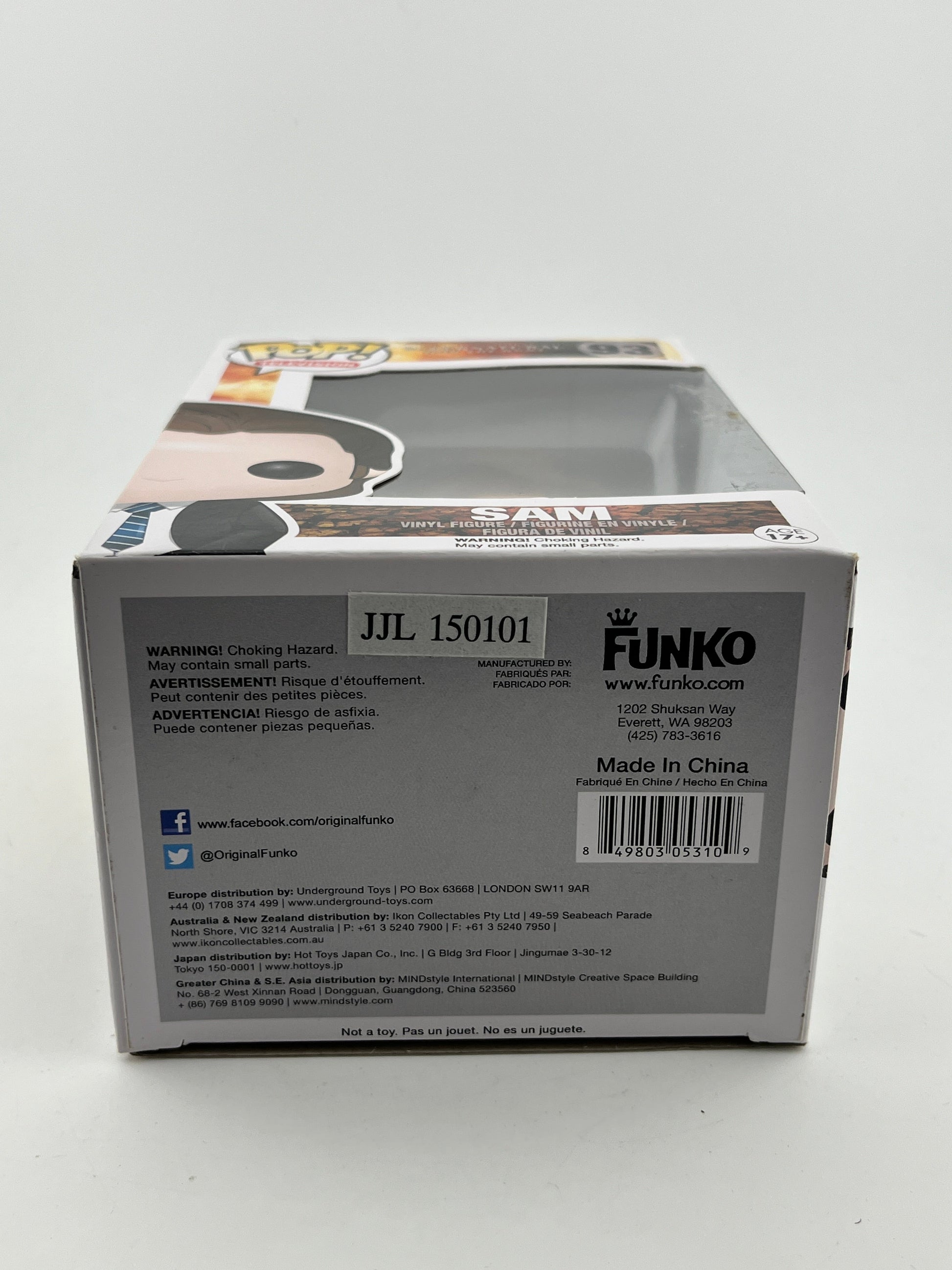 Funko POP! Television Supernatural - Sam #93 - Vinyl Collectable FRENLY BRICKS - Open 7 Days