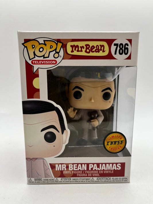 Funko POP! Television Mr Bean #786 Mr Bean Pajamas Chase - Limited Edition FRENLY BRICKS - Open 7 Days